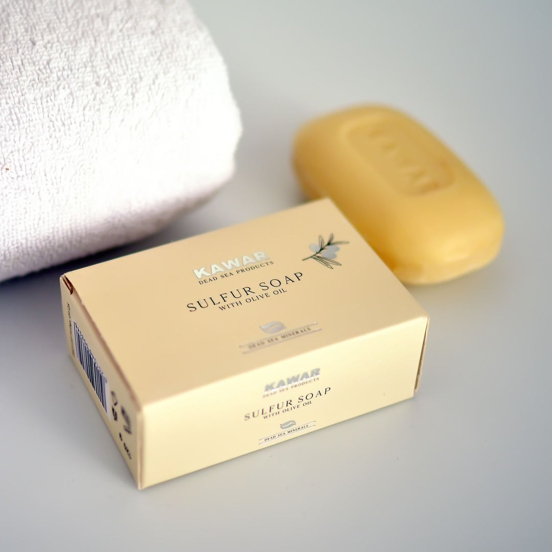 Unleash the Enchanting Power of Kawar Dead Sea Sulfur Soap: Your Magical Solution for Flawless Skin